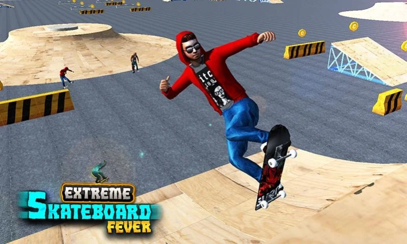 Touch SkateBoard: Skate Games 3.1 Screenshot
