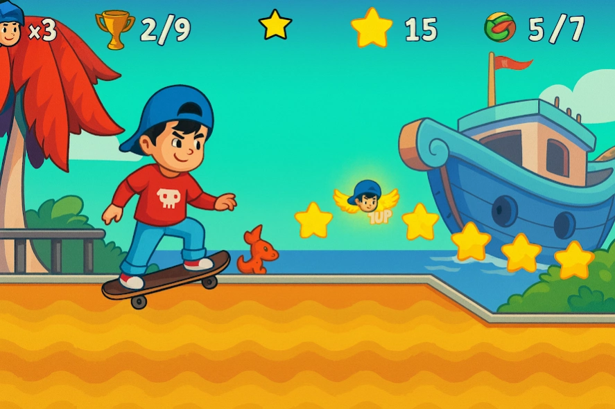 Skater Boy - Watch Game 16.0 Screenshot