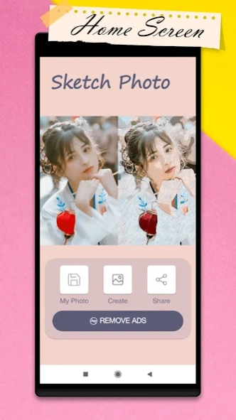 Sketch Photo Editor 1.2.5 Screenshot