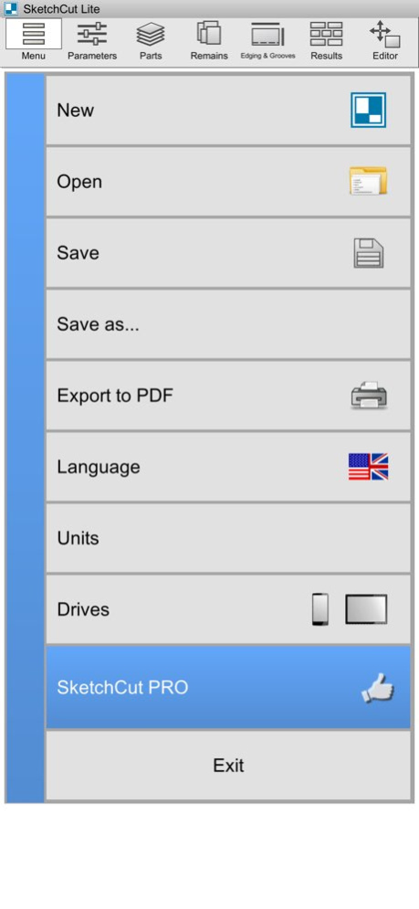 SketchCut Lite 3.94 Screenshot
