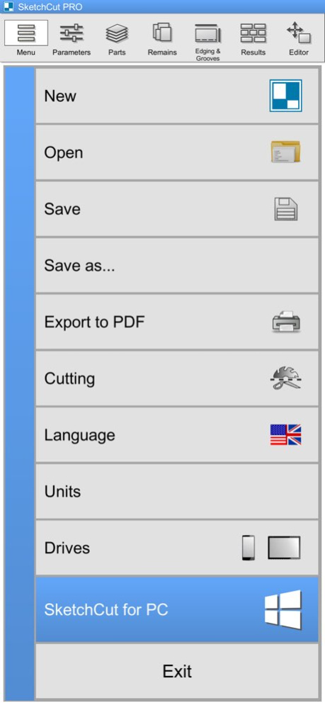 SketchCut PRO 3.94 Screenshot