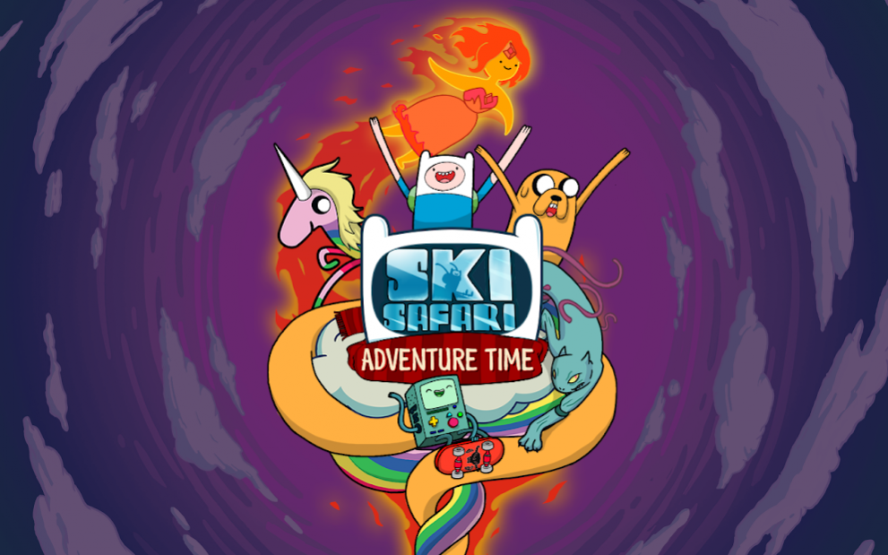 Ski Safari: Adventure Time 2.0 Screenshot