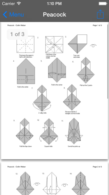 Skilled Origami 3.0.1 Screenshot