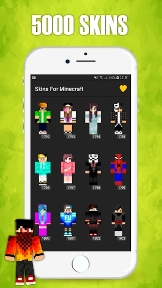 Skins for Minecraft PE 1.4.2 Screenshot