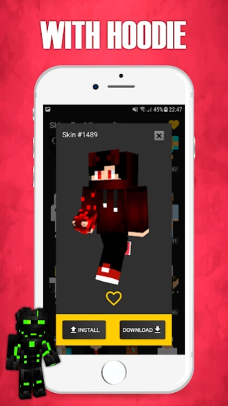 Skins for Minecraft PE 1.4.2 Screenshot