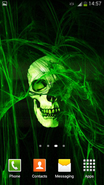 Skulls Live Wallpaper 4.1 Screenshot