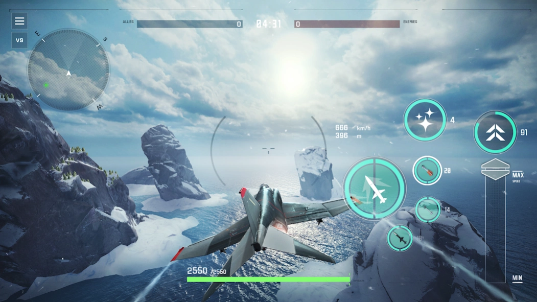 Sky Combat 2: Air Combat PvP 1.6.0 Screenshot