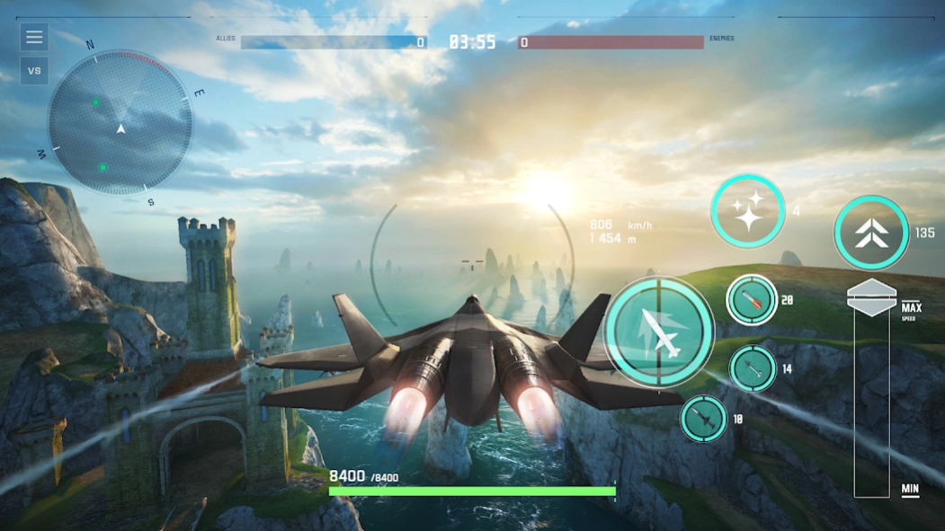 Sky Combat 2: Air Combat PvP 1.6.0 Screenshot