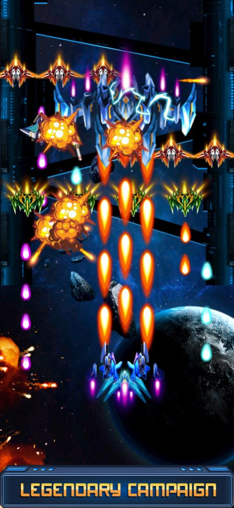 Sky force war 2 - Space battle 2.1 Screenshot
