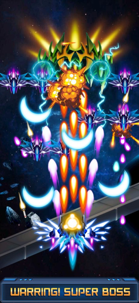 Sky force war 2 - Space battle 2.1 Screenshot