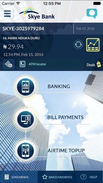SkyeMobile 2.3.3 Screenshot