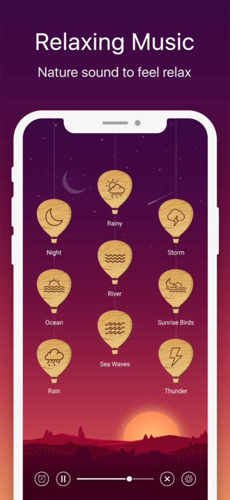 Sleep Sounds, Relax Meditation 1.2 Screenshot