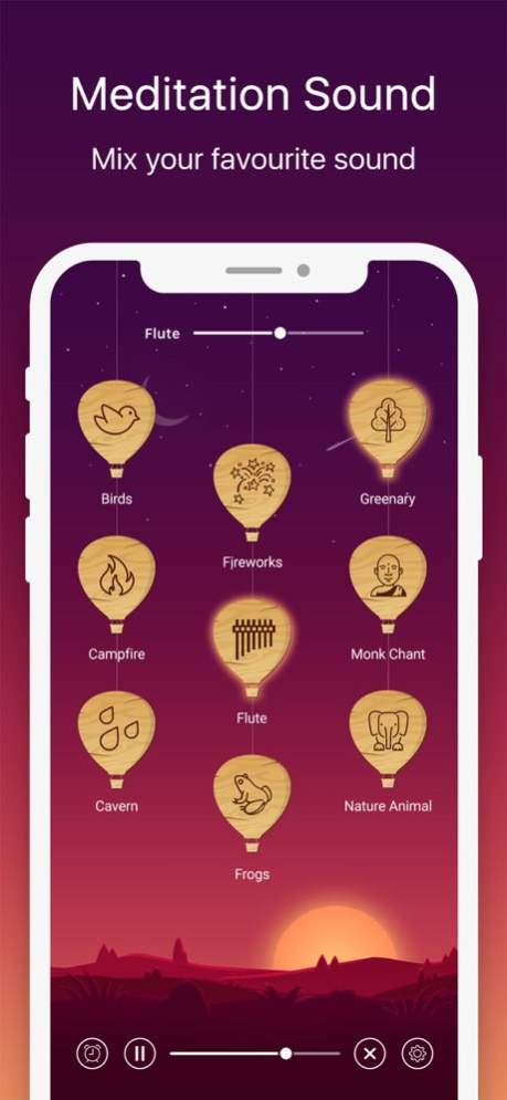 Sleep Sounds, Relax Meditation 1.2 Screenshot