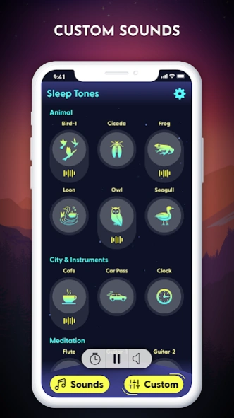Sleep Sounds - Relax Tones 1.3 Screenshot