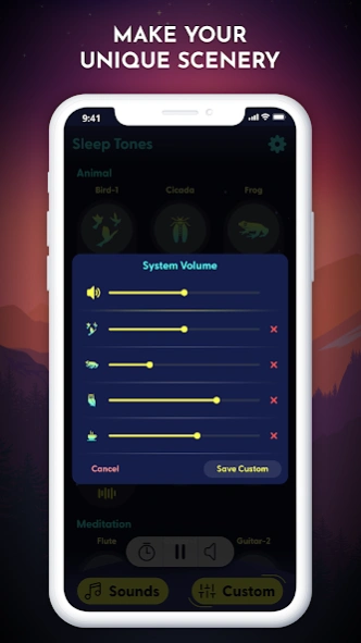 Sleep Sounds - Relax Tones 1.3 Screenshot