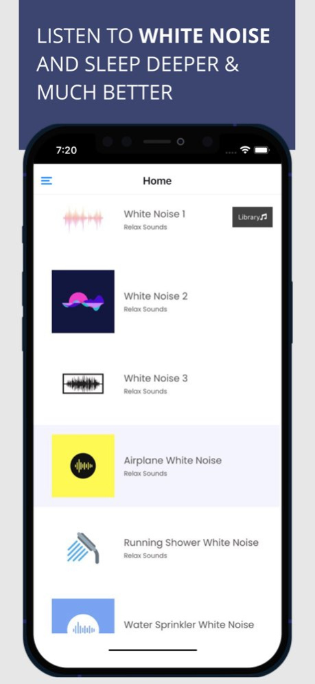 Sleepify Sounds for Sleep  Screenshot