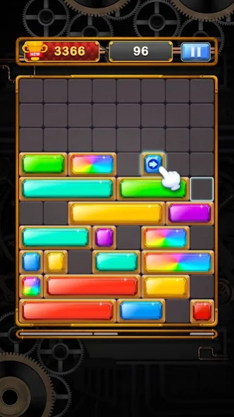 Sliding Gem - Falling Jewel Dr 3.5 Screenshot