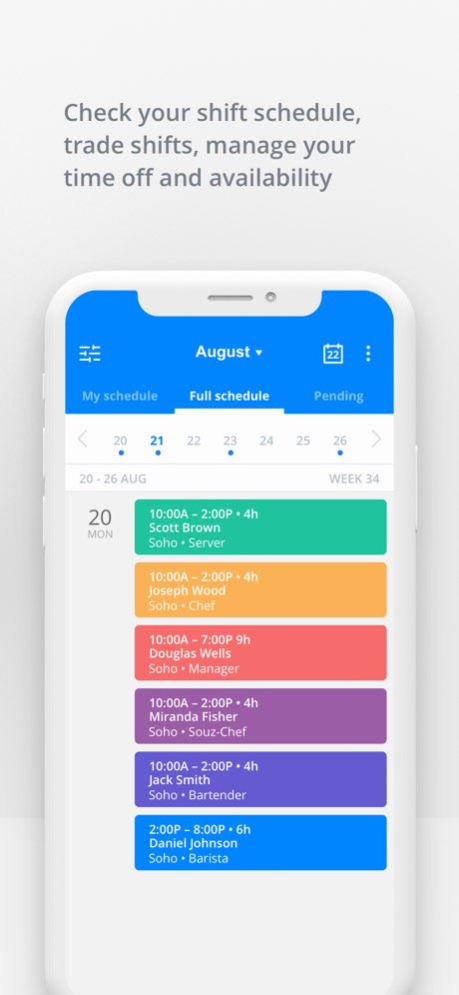 Sling: Employee Scheduling App 1.90.84 Screenshot
