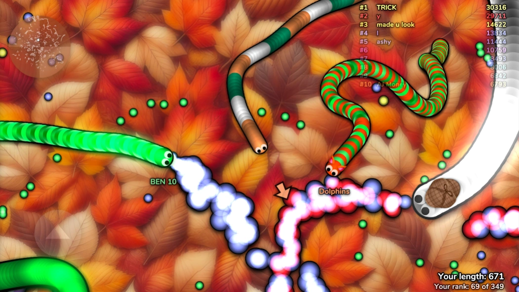 slither.io  Screenshot