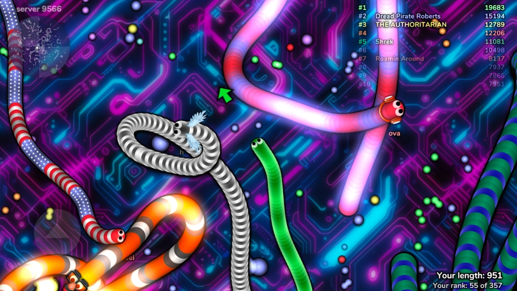 slither.io  Screenshot