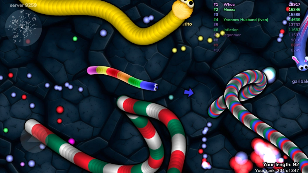 slither.io  Screenshot