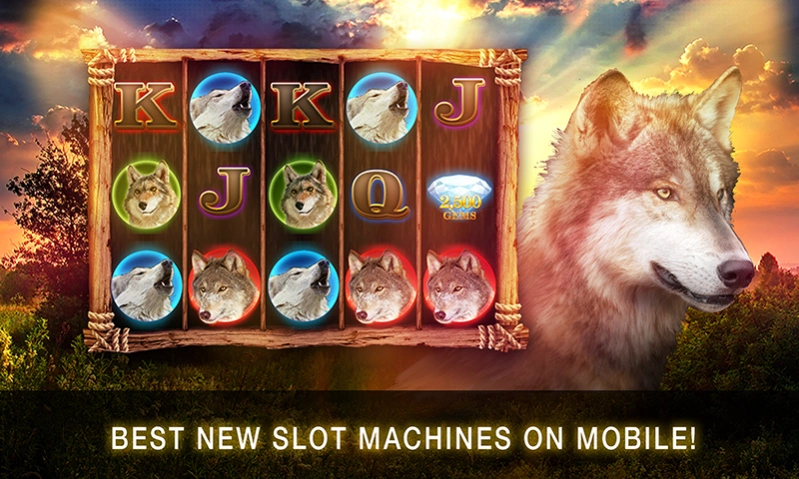 Slots Lunar Wolf Casino Slots 1.0.0 Screenshot