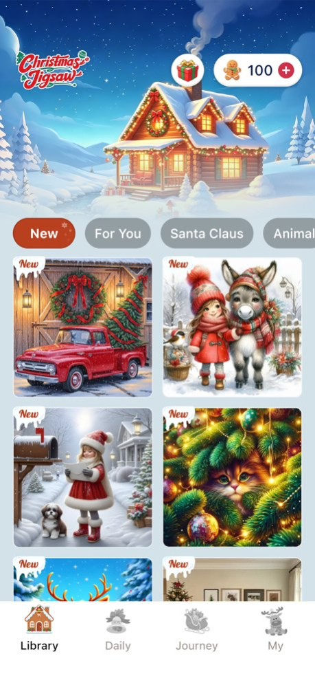 Christmas Jigsaw-Puzzle Games 1.3.0 Screenshot