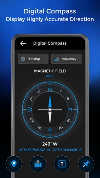 Smart Compass for Android  Screenshot