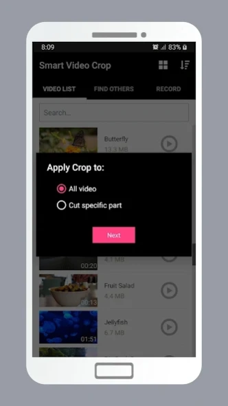 Smart Video Crop - Video Cut 2.7 Screenshot