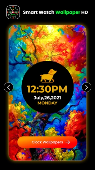 Smart Clock Ai Wallpapers HD 6.3.7 Screenshot