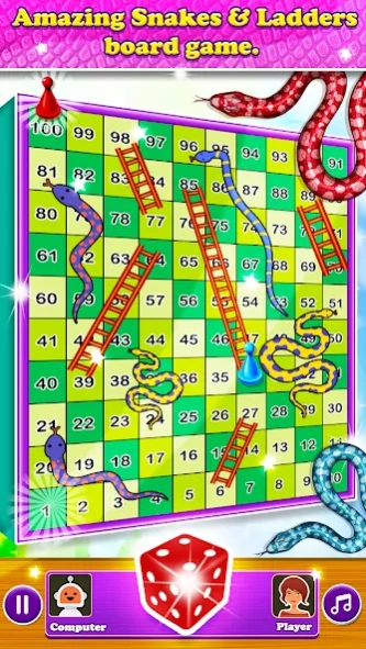 Snake & Ladder Sap Seedi Game 1.4 Screenshot