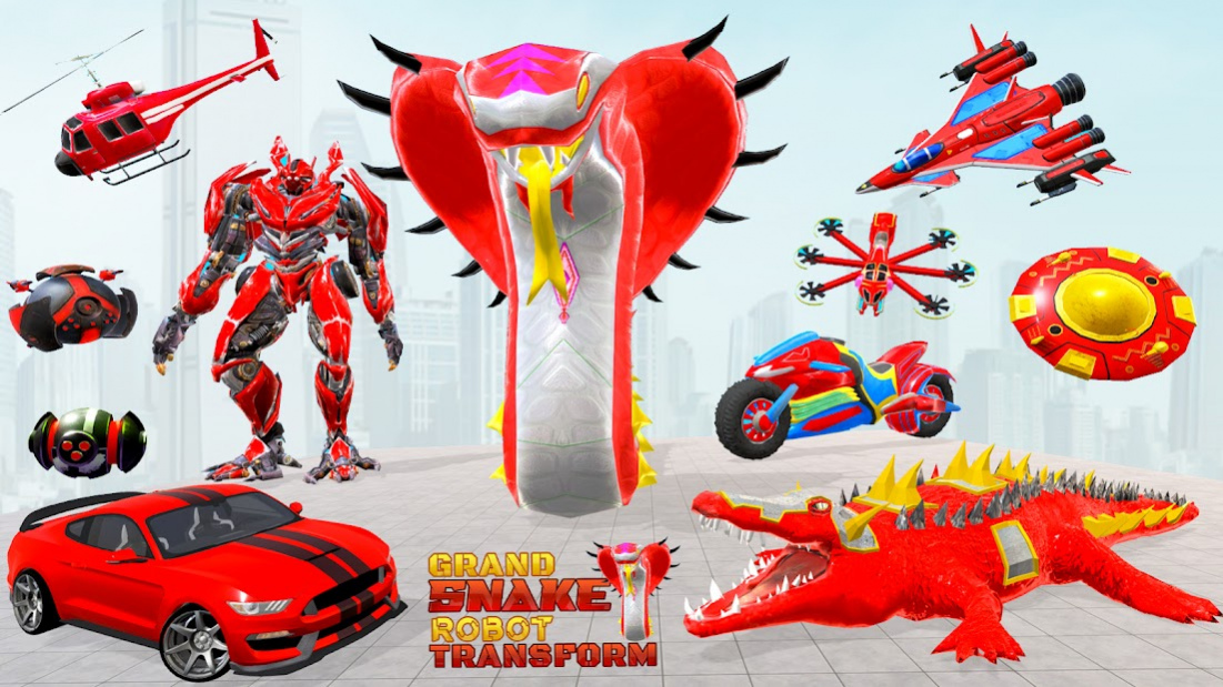 Snake Robot Car Game 1.1 Screenshot