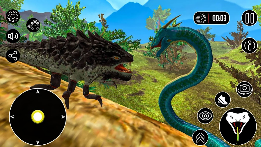 Snake Survive Jungle simulator 1.8 Screenshot