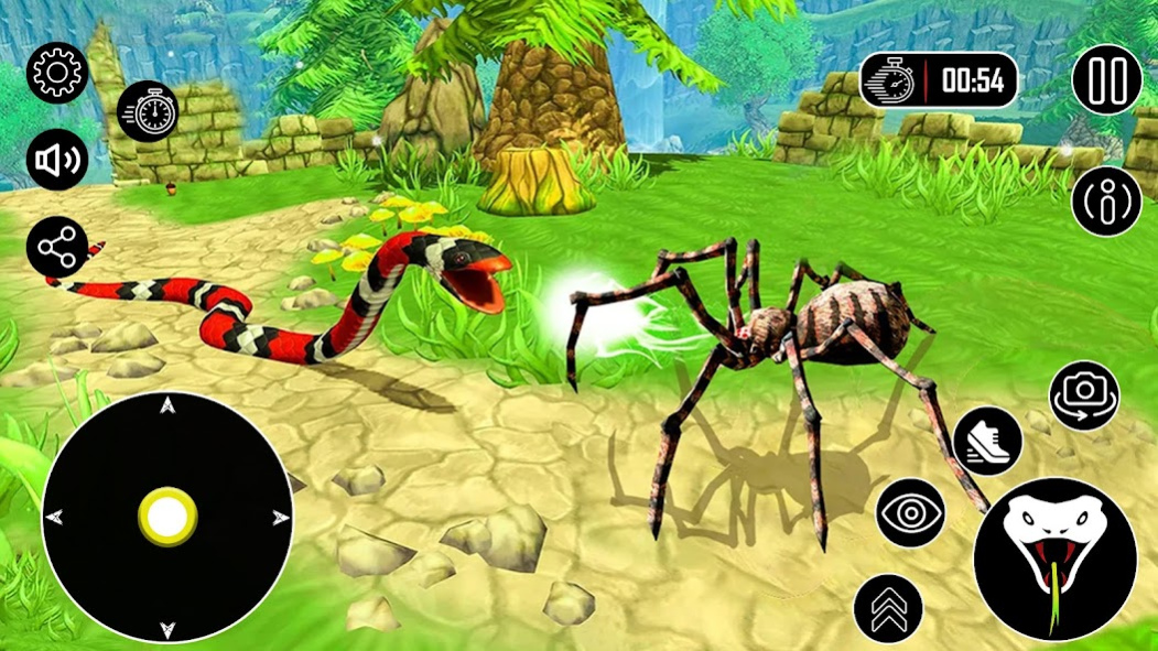 Snake Survive Jungle simulator 1.8 Screenshot