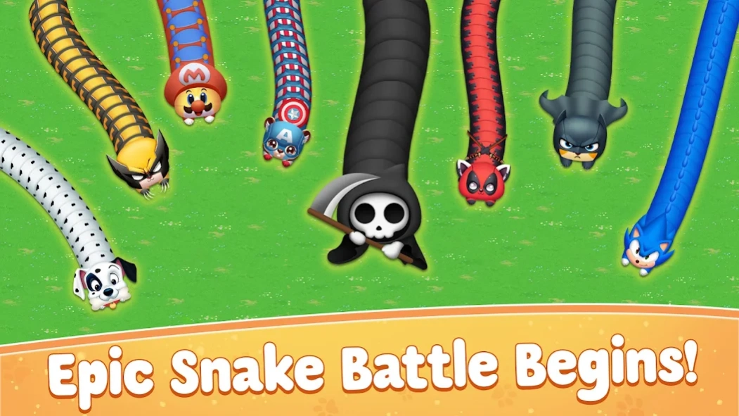 Snake Survival: IO Game 32 Screenshot