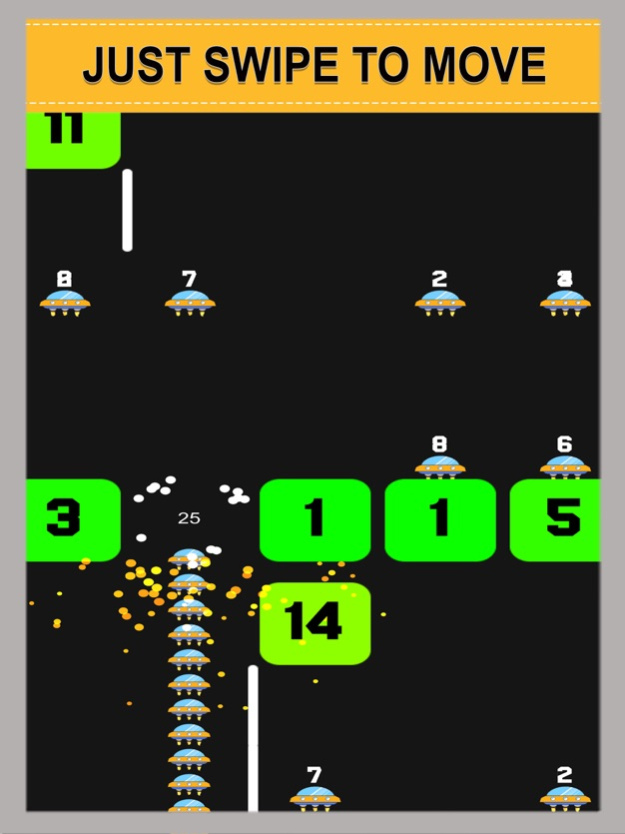 Snake vs Coloured Blocks  Screenshot