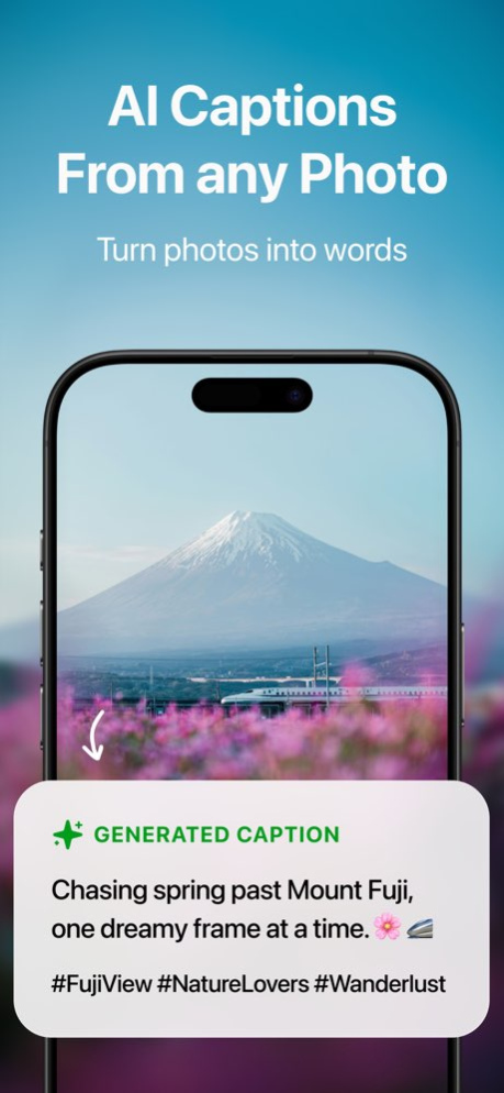 Photo Caption AI - SnapCap 2.0.4 Screenshot