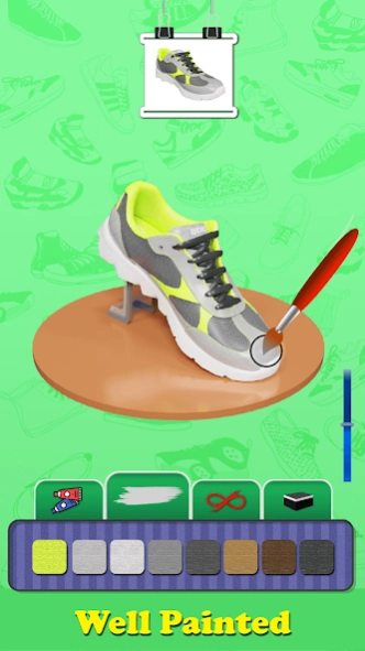 Sneaker Paint 3D - Shoe Art 3.0 Screenshot
