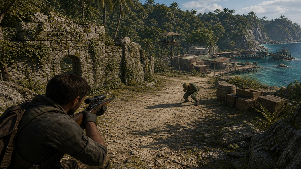 Sniper Elite 3D-Contract Game 9.0.1 Screenshot