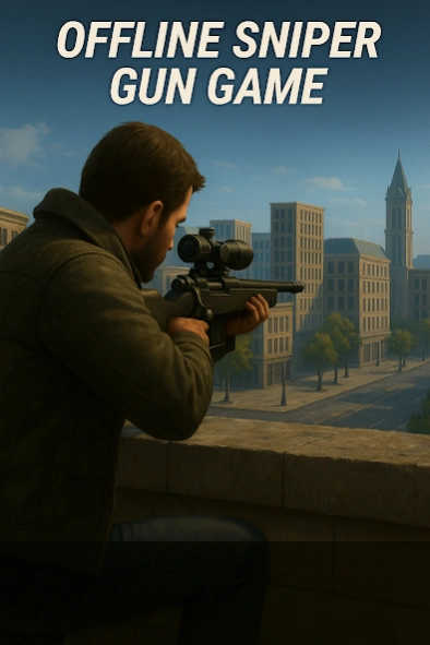 Sniper Fury Offline Gun War 3D  Screenshot