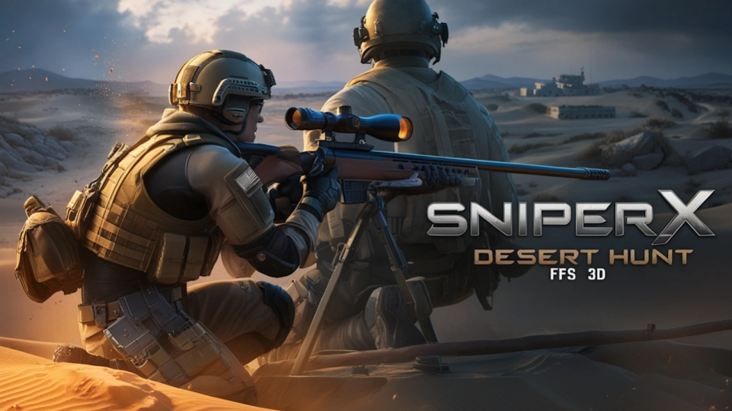 Sniper X : Desert Hunt FPS 3D  Screenshot