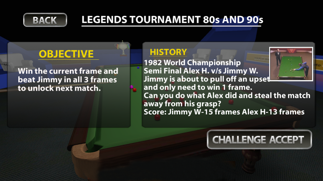Snooker Knockout Tournament 1.0.15 Screenshot