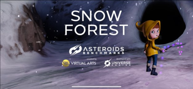 Snow Forest Benchmark 1.1.3 Screenshot