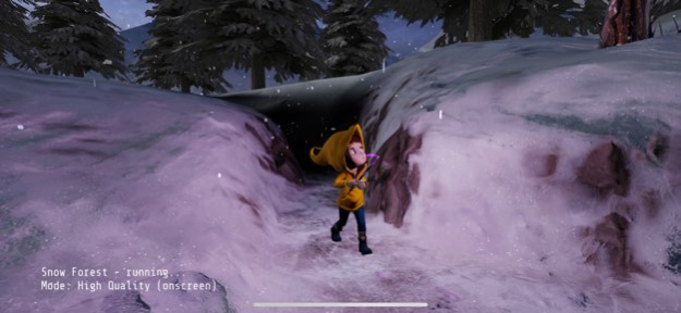 Snow Forest Benchmark 1.1.3 Screenshot