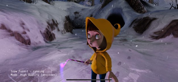 Snow Forest Benchmark 1.1.3 Screenshot