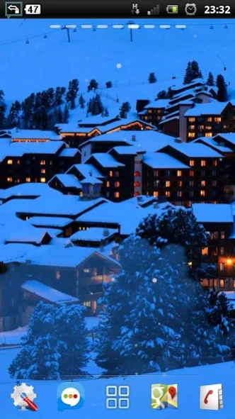 snowfall winter resort lwp 1.006 Screenshot