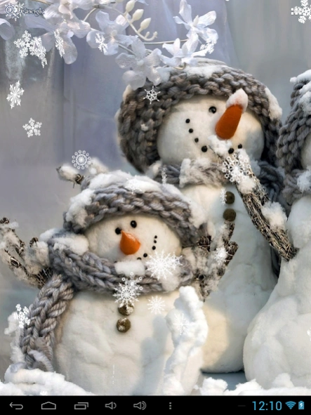 Snowman Live Wallpaper 1.0.10 Screenshot