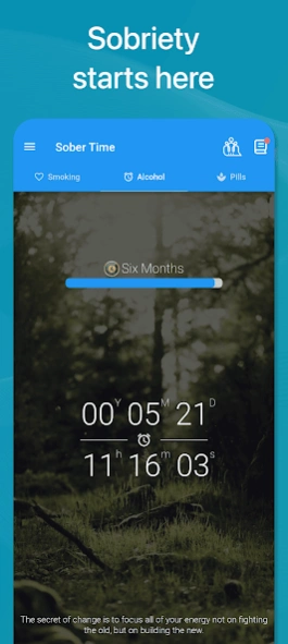 Sober Time - Sober Day Counter 4.4.07 Screenshot
