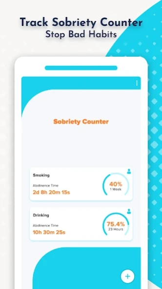 Sober Time: Sobriety Counter  Screenshot