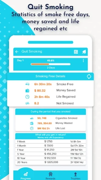 Sober Time: Sobriety Counter  Screenshot